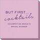But First Cocktails Linen Like Napkins Image 2 of 4
